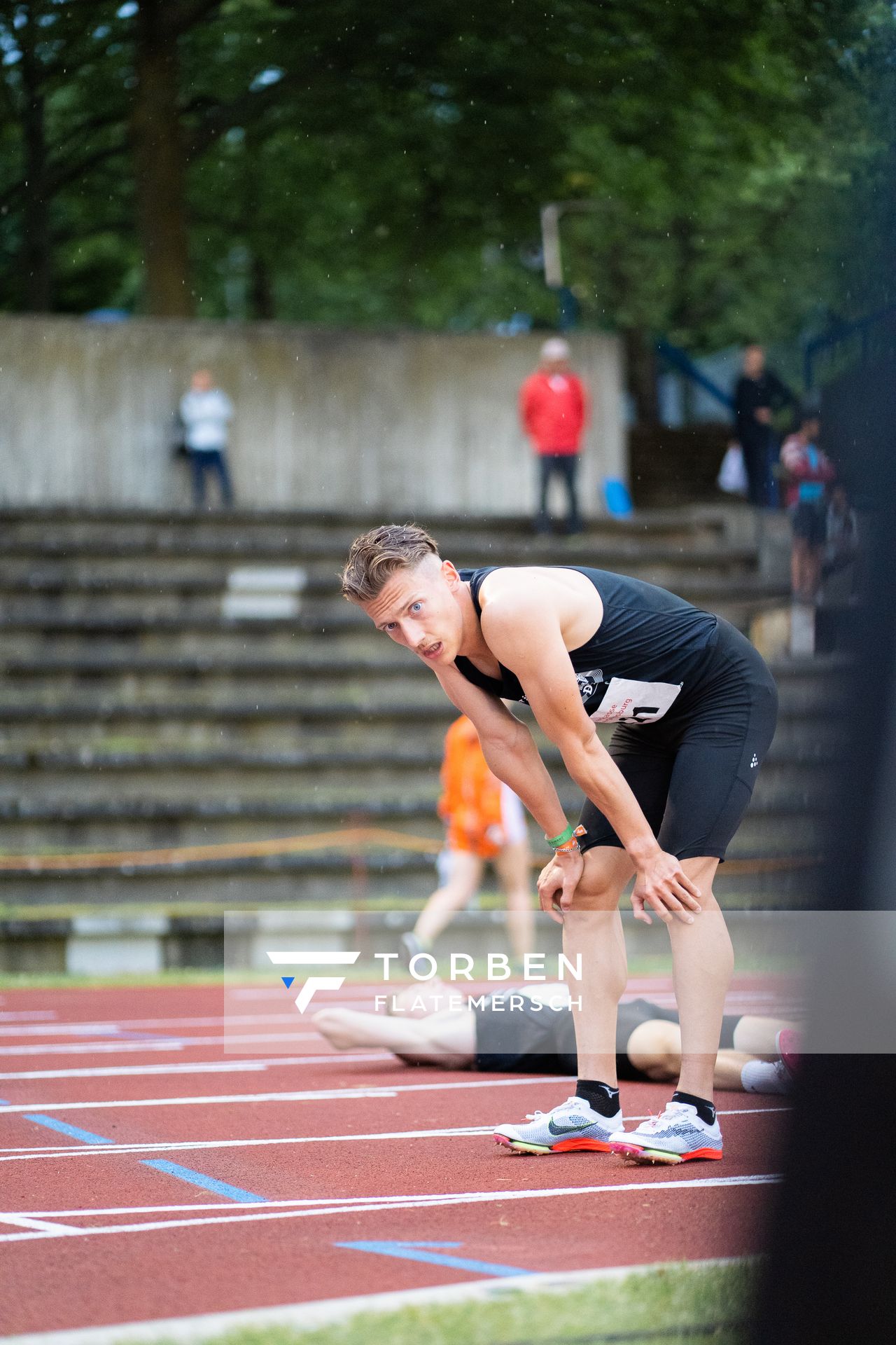 Artur Beimler (SC DHfK Leipzig e.V.) ueber 1500m am 03.06.2022 waehrend der Sparkassen Gala in Regensburg